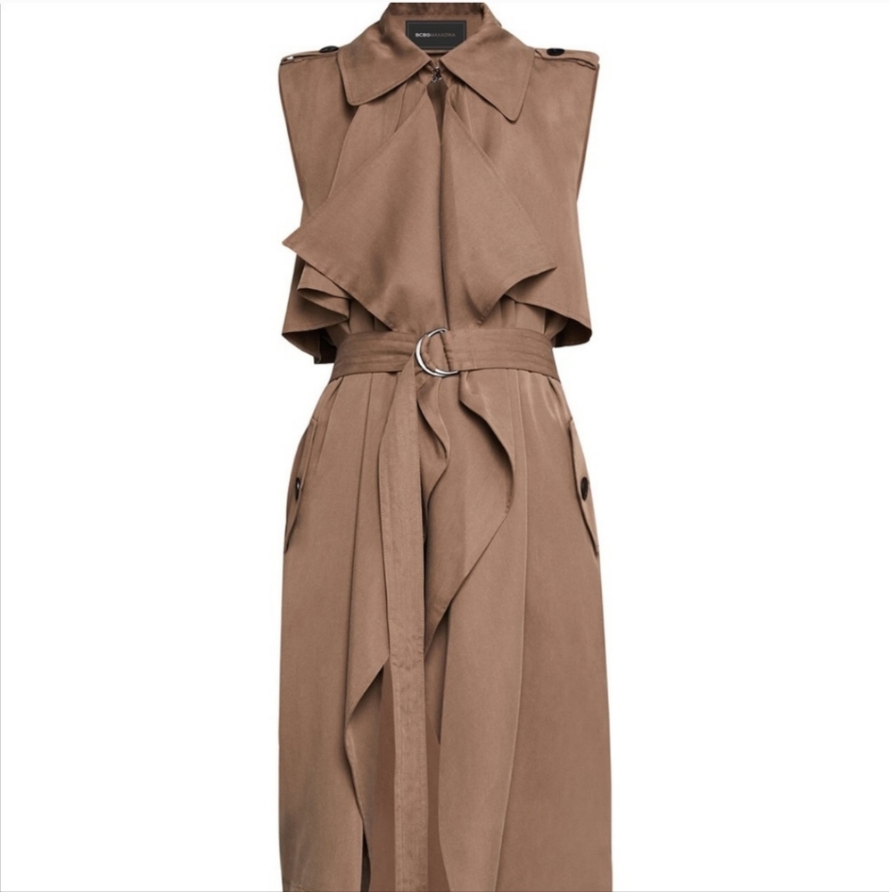 BCBG Brielle trench vest